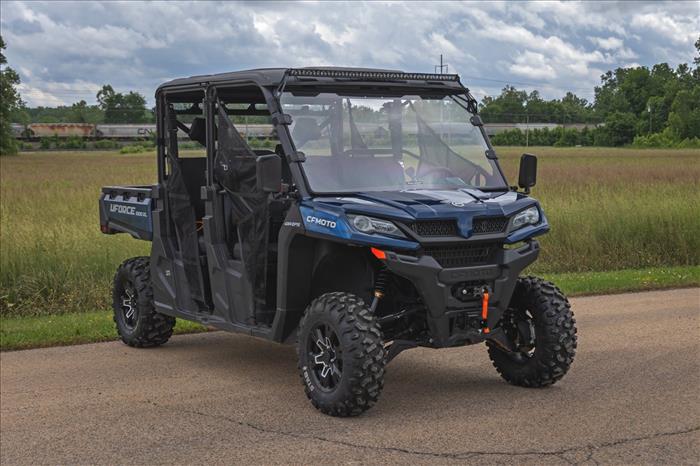 LED Light Kit Front Mount 50 Inch Black Single Row CFMOTO UFORCE 1000 Rough Country