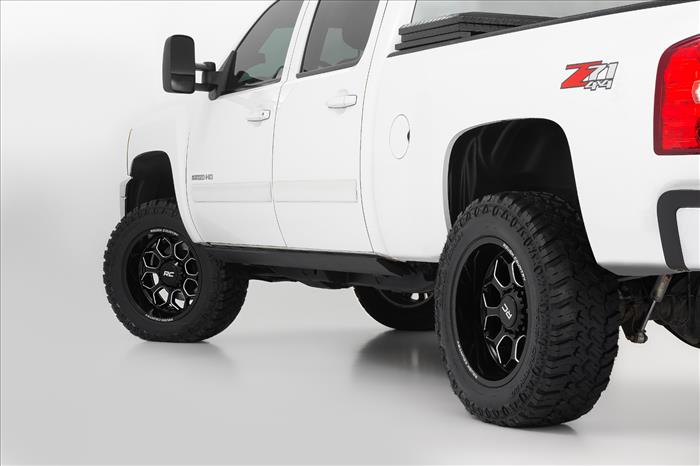 96 Series Wheel One-Piece Gloss Black 20x10 8x180 -19mm Rough Country