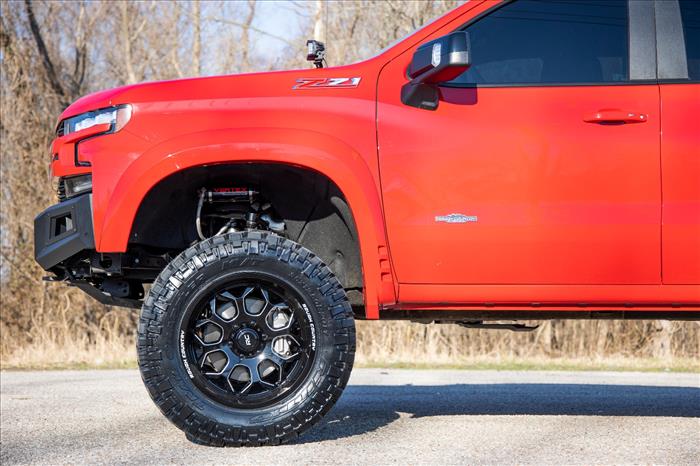 96 Series Wheel One-Piece Gloss Black 20x10 6x5.5 -19mm Rough Country