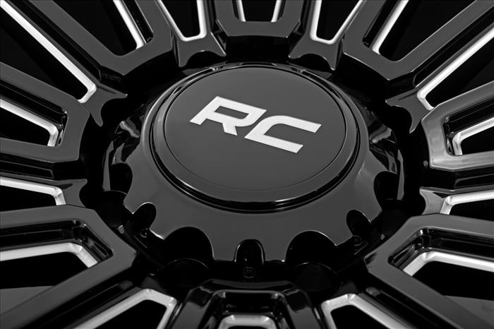 97 Series Wheel One-Piece Gloss Black 17x9 6x5.5 -12mm Rough Country