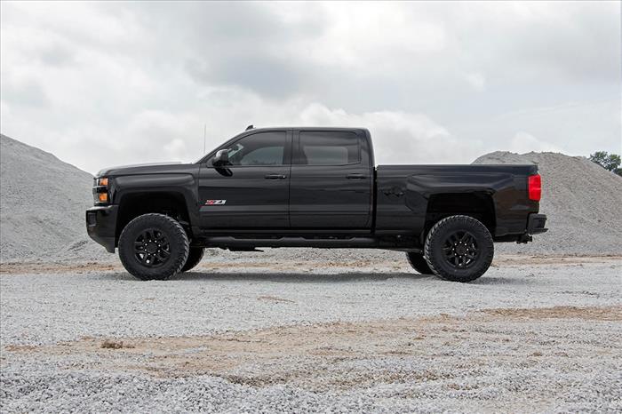 3.5 Inch Lift Kit w/ Overloads Silverado/Sierra 2500HD/3500HD (11-19) Rough Country