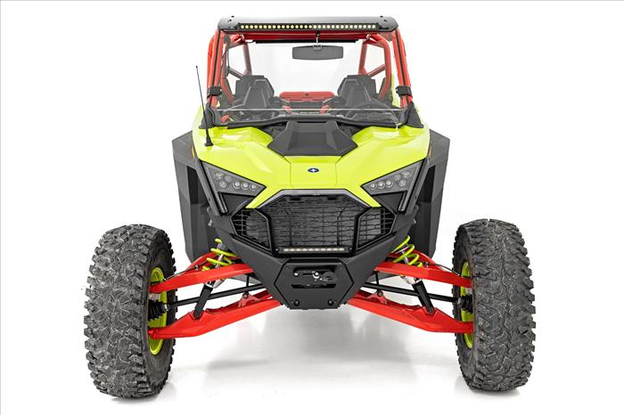 Full Windshield Scratch Resistant Bolt On Roof Polaris RZR Pro R/RZR Pro R 4 (2022) Rough Country