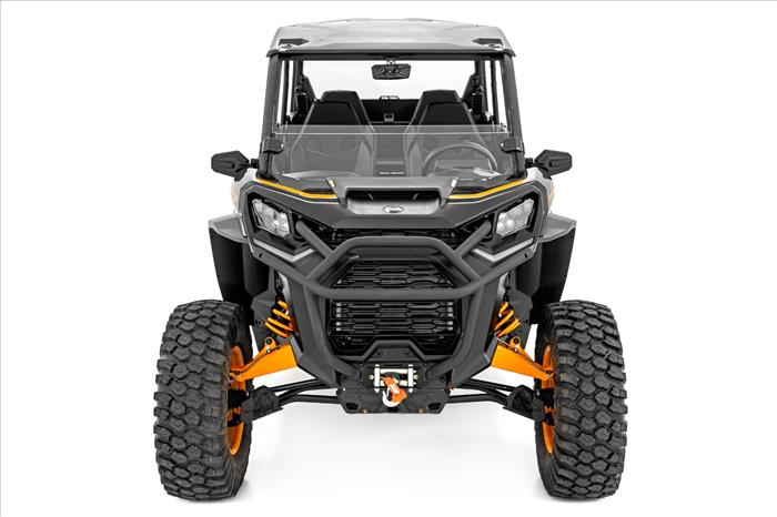 Half Windshield Scratch Resistant Can-Am Commander XT (21-22) Rough Country
