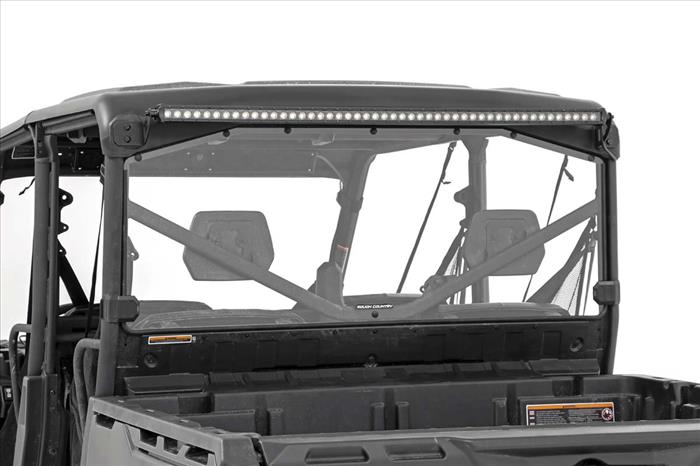 Scratch Resistant Rear Windshield Panel 16-20 Can-Am Defender Rough Country