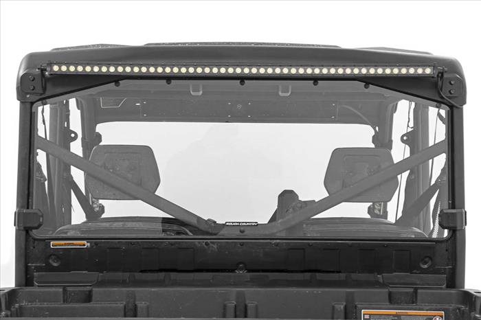 Scratch Resistant Rear Windshield Panel 16-20 Can-Am Defender Rough Country
