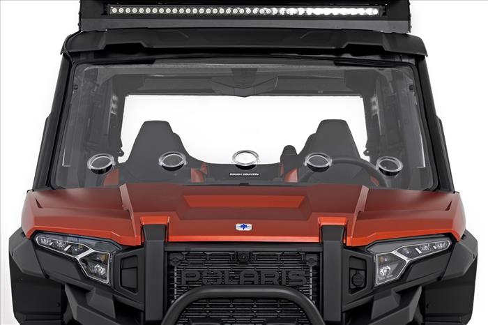 Vented Full Windshield Scratch Resistant Polaris XPEDITION XP/XPEDITION XP 5 Rough Country