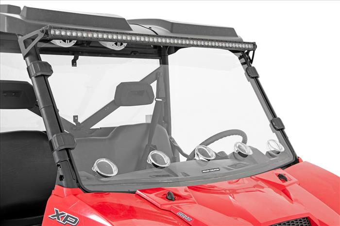 Polaris Scratch Resistant Full Vented Windshield For 16-18 Ranger 1000XP and 13-20 Ranger 900XP Rough Country