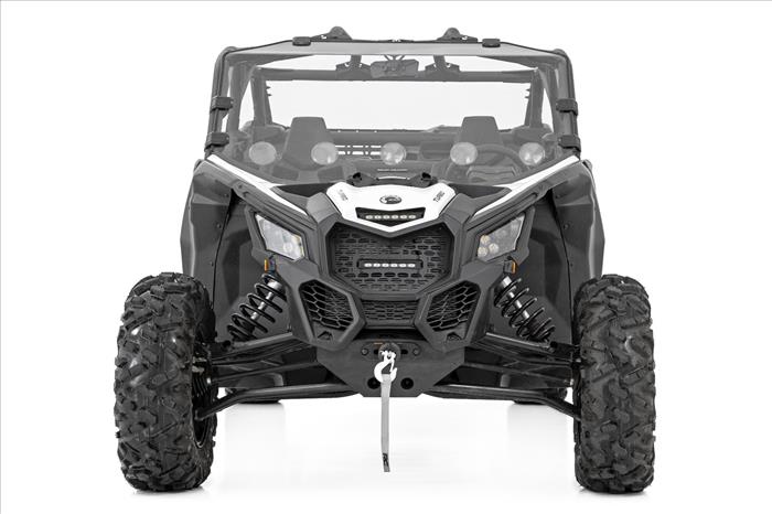 Can-Am Full Windshield Vented 17-21 Can-Am Maverick X3 4WD Rough Country