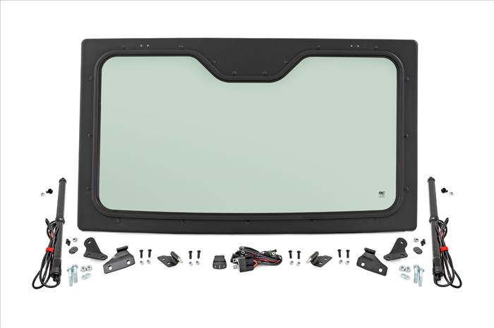 Electric Tilt Windshield Glass Formed Frame Polaris Ranger XP 1000 Rough Country