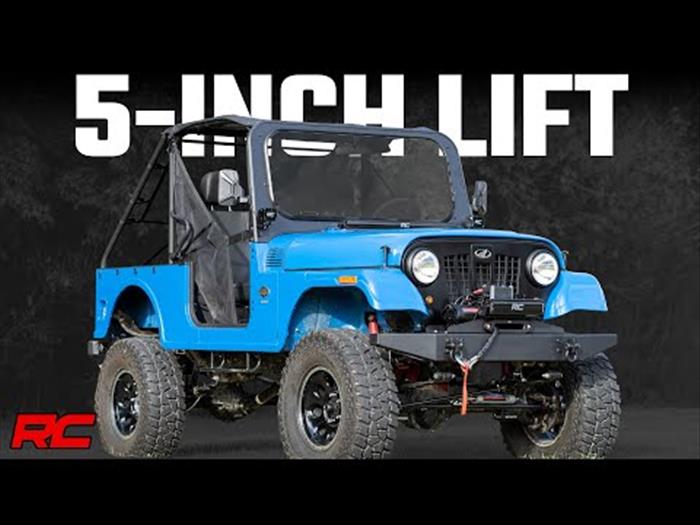5 Inch Lift Kit 18-21 Mahindra Roxor 4WD Rough Country