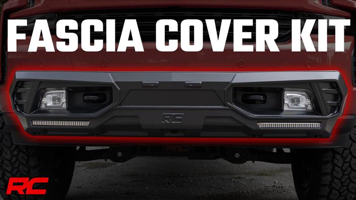 Front Bumper Fascia Cover Kit 19-22 Chevy Silverado 1500 2WD/4WD Rough Country