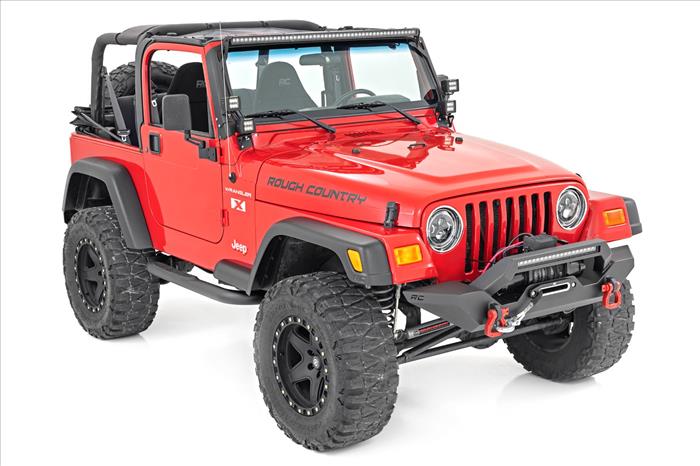Fender Flare Kit 5.5 Inch Wide 97-06 Jeep Wrangler TJ 4WD Rough Country