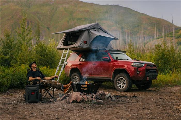 Roof Top Tent Rack Mount 12 Volt Accessory & LED Light Kit Rough Country