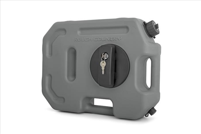 10L Fluid Container w/ Locker Gray Rough Country