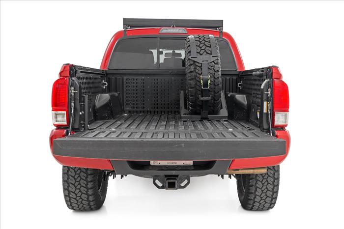 Bed Mount Spare Tire Carrier Universal Multiple Makes & Models (Chevy/Dodge/Ford/GMC/Ram) Rough Country