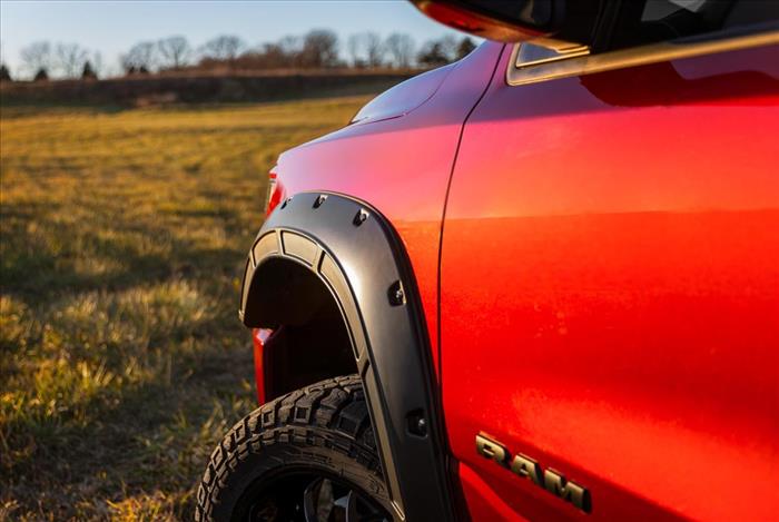 Fender Flares Defender DX8 Black Ram 1500 2WD/4WD (2019-2024) Rough Country