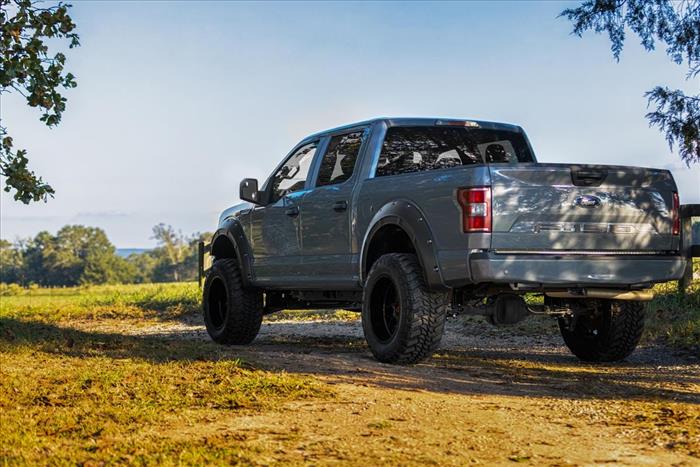 Fender Flares Defender BN Silver Spruce Ford F-150 2WD/4WD (2015-2020) Rough Country