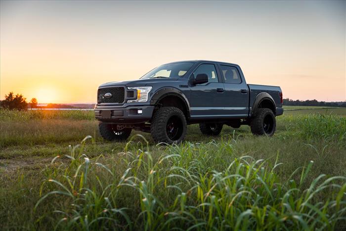 Fender Flares Defender D1 Stone Gray Ford F-150 2WD/4WD (2015-2020) Rough Country