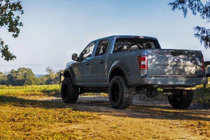 Fender Flares Defender D1 Stone Gray Ford F-150 2WD/4WD (2015-2020) Rough Country