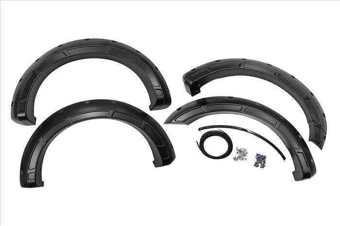 Defender Pocket Fender Flares Ingot Silver Metallic Ford F-150 2WD/4WD (21-23) Rough Country