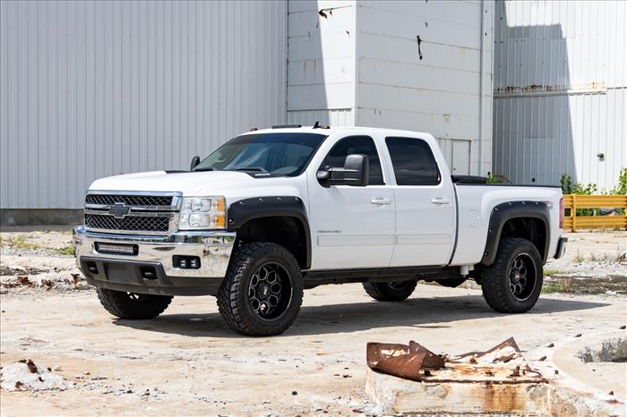 Pocket Fender Flares 6 Foot 7 Inch & 8 Foot Bed Chevy Silverado 1500/2500HD/3500HD (07-14) Rough Country