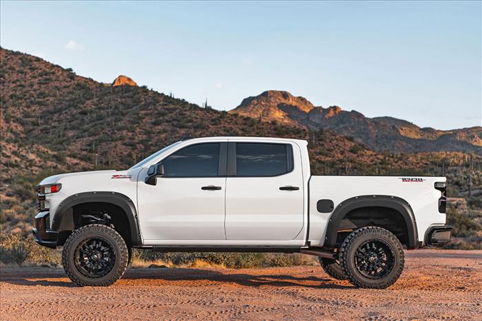 Pocket Fender Flares G1K Deep Ocean Blue Chevy Silverado 1500 (19-21) Rough Country