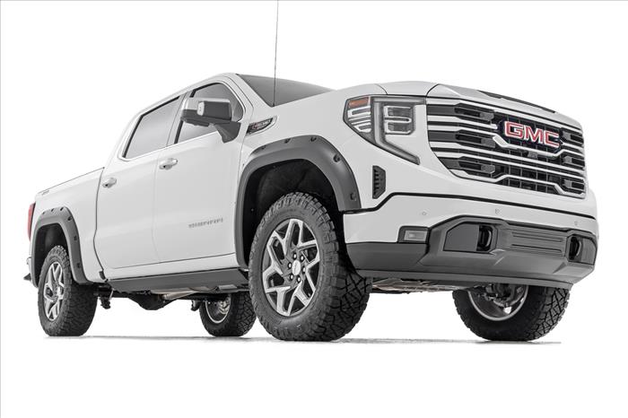 Pocket Fender Flares GJI Dark Sky GMC Sierra 1500 2WD/4WD (2019-2026) Rough Country