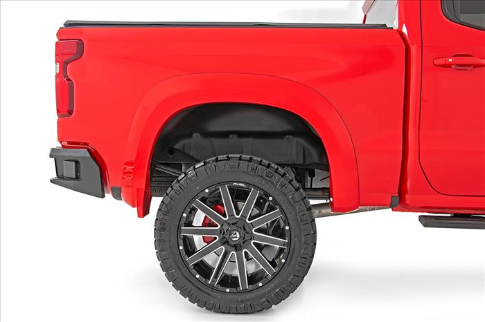 Fender Flares SF1 GA0 Northsky Blue Chevy Silverado 1500 2WD/4WD (19-26) Rough Country