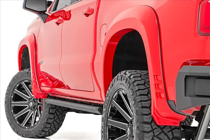Fender Flares SF1 GAZ Summit White Chevy Silverado 1500 2WD/4WD (19-26) Rough Country