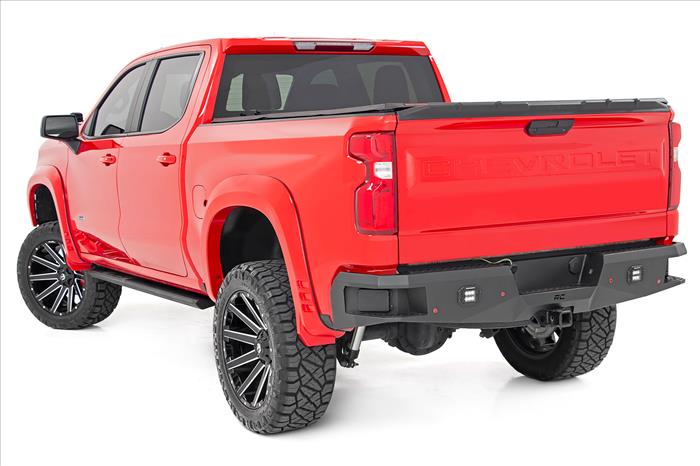 Fender Flares SF1 GXP Lakeshore Blue Chevy Silverado 1500 (19-26) Rough Country