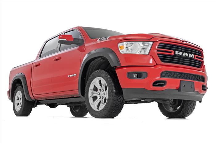 Pocket Fender Flares PBJ Hydro Blue Ram 1500 2WD/4WD (2019-2024) Rough Country