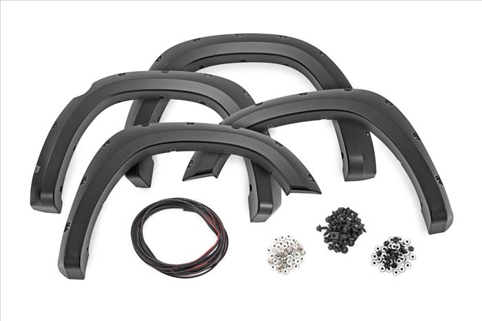 Pocket Fender Flares Gloss Black Ram 1500 2WD/4WD (2025-2026) Rough Country