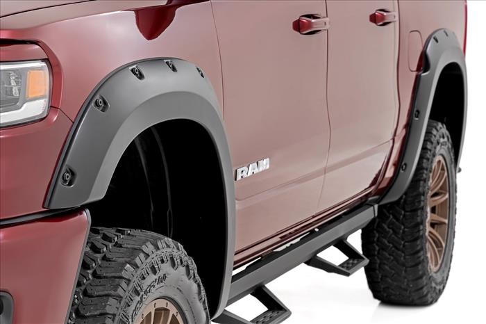 Pocket Fender Flares Gloss Black Ram 1500 2WD/4WD (2025-2026) Rough Country