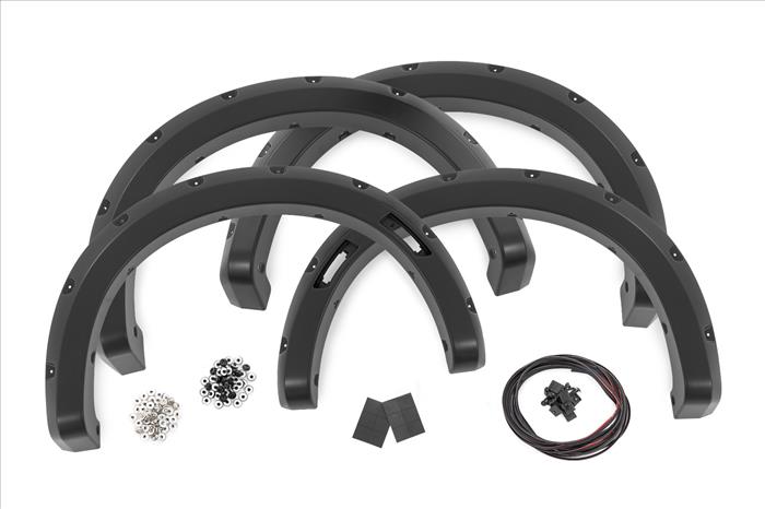 Pocket Fender Flares E7 Velocity Blue Ford Ranger 2WD/4WD (2024-2026) Rough Country