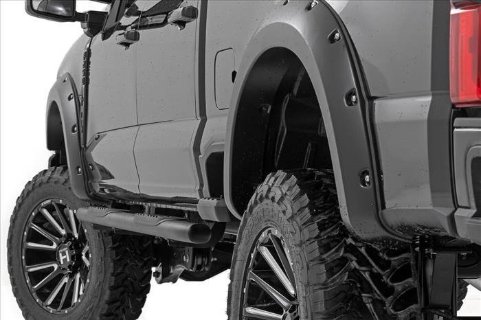 Pocket Fender Flares D1 Stone Gray Ford F-250/F-350 Super Duty (23-26) Rough Country