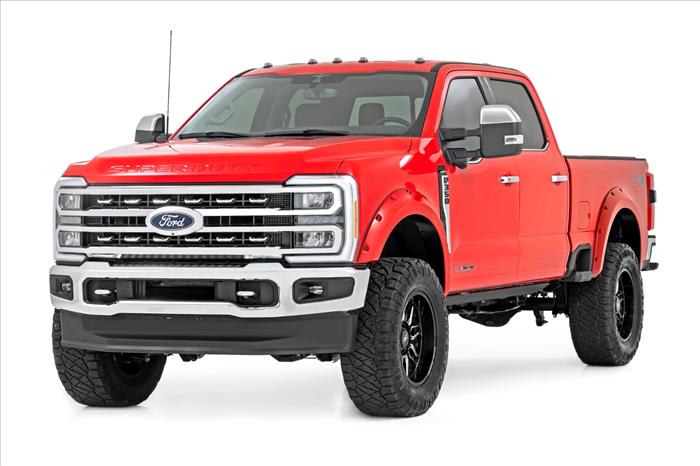 Pocket Fender Flares D1 Stone Gray Ford F-250/F-350 Super Duty (23-26) Rough Country