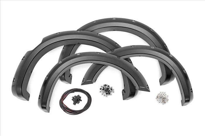 Pocket Fender Flares Crew Cab Nissan Titan 2WD/4WD (2017-2024) Rough Country