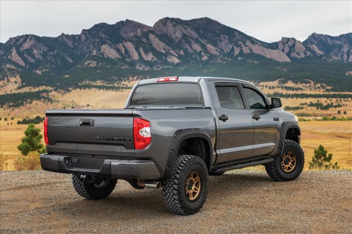 Pocket Fender Flares 089 Wind Chill Pearl Toyota Tundra 2WD/4WD (14-21) Rough Country