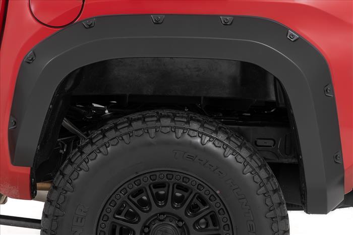 Pocket Fender Flares 040 Ice Cap Toyota Tacoma 2WD/4WD (2024-2026) Rough Country