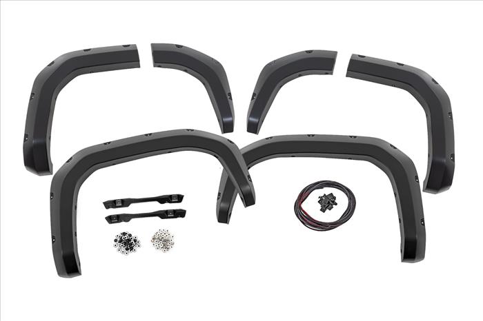 Fender Flares 202 Gloss Black Toyota 4Runner 2WD/4WD (2025-2026) Rough Country