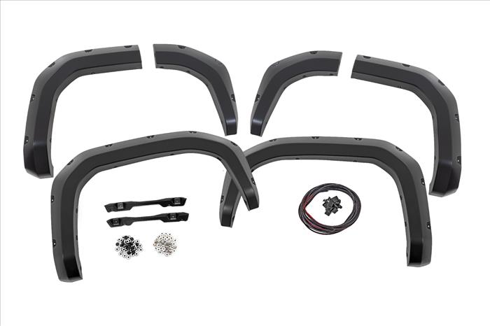 Fender Flares 3U5 Supersonic Red Toyota 4Runner 2WD/4WD (2025-2026) Rough Country