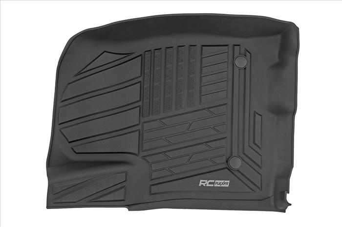 Flex-Fit Floor Mats Front Bucket Silverado/Sierra 1500/2500HD/3500HD (19-26) Rough Country