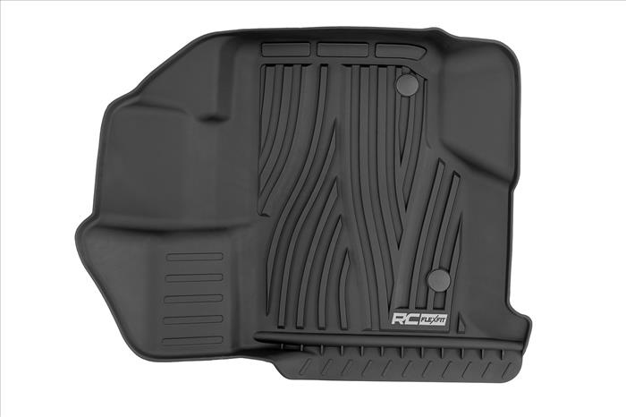 Flex-Fit Floor Mats FR & RR Ford F-150 (15-26)/F-150 Lightning (22-26)/Raptor (17-25) Rough Country