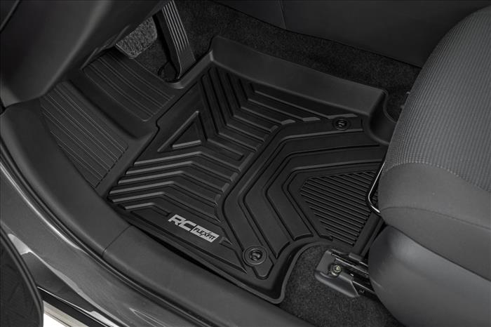 Flex-Fit Floor Mats Front & Rear Toyota RAV4 2WD/4WD (2019-2025) Rough Country