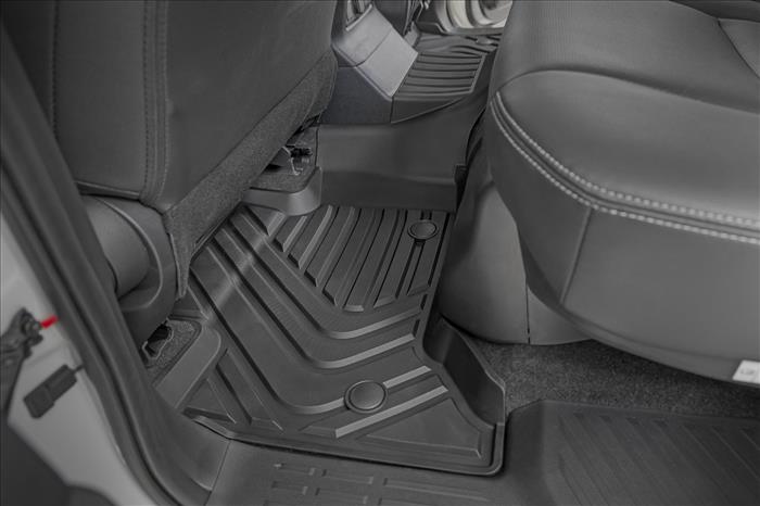 Flex-Fit Floor Mats FR & RR Toyota Land Cruiser 4WD (2024-2026) Rough Country