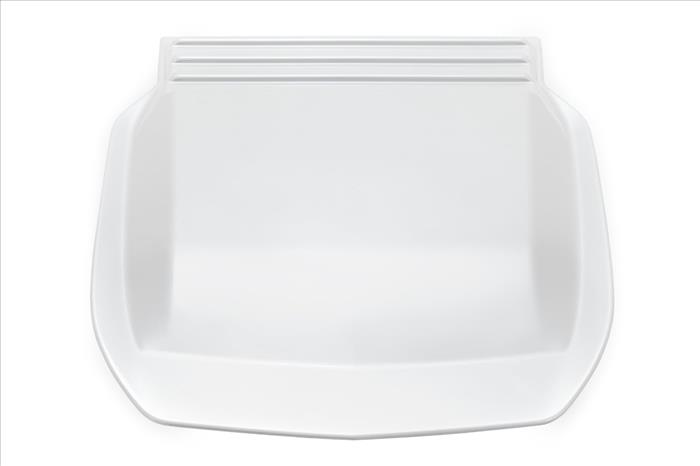 Hood Scoop GAZ Summit White Chevy Silverado 1500 2WD/4WD (2019-2026) Rough Country
