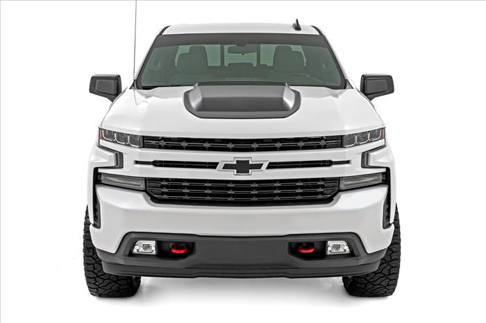 Hood Scoop GNO Slate Gray Chevy Silverado 1500 2WD/4WD (2019-2026) Rough Country