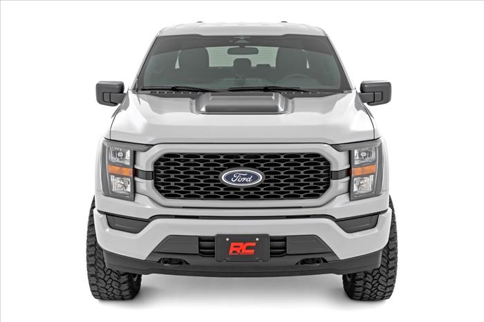 Hood Scoop A3 Space White Ford F-150 2WD/4WD (2021-2025) Rough Country