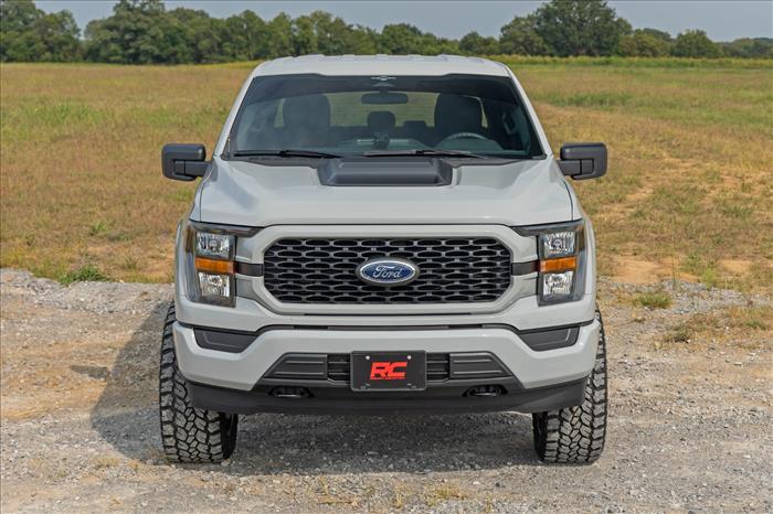 Hood Scoop E7 Velocity Blue Ford F-150 2WD/4WD (2021-2025) Rough Country