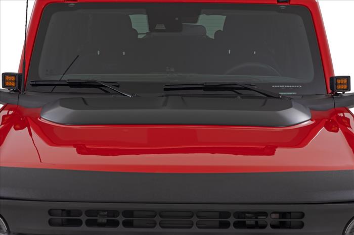 Hood Scoop FA Eruption Green Ford Bronco 4WD (2021-2025) Rough Country